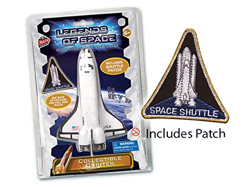 Legends Of Space – Collectible Space Shuttle Orbiter With Pat - Space Exploration Play Edition