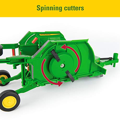 John Deere Rotary Cutter Farm Kids Toy Multi - Farm and Construction Play Edition