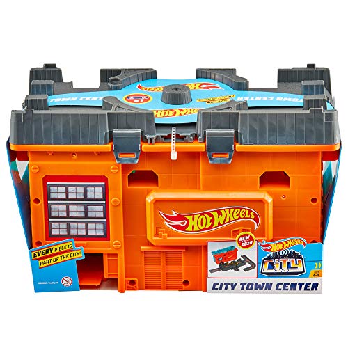Cheap City Town Center Play Set Gift Idea For Ages 4 To 8 Years Multicolor - Track and Vehicle Play Edition