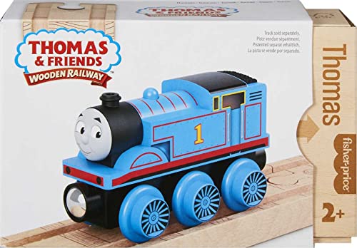 Promo Price Thomas And Friends Thomas Push-Along Toy Train For Toddlers And Preschool Kids Wooden Railway Thomas - Railway-Themed Play Edition