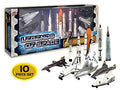 Legends Of Space : Countdown To Adventure – History Of American Space Flight 10 Piece Set - Space Exploration Play Edition
