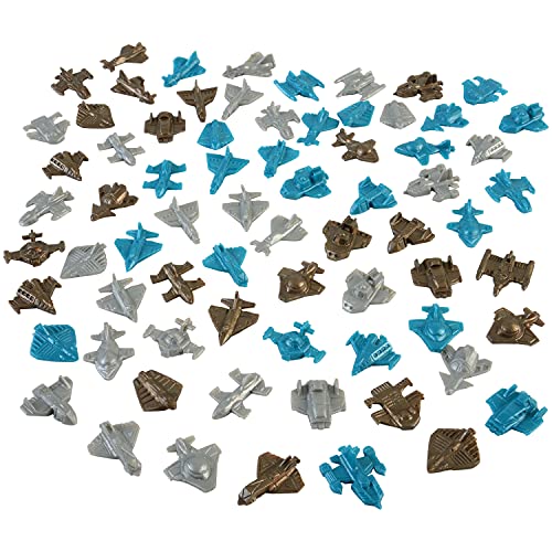 Promo Mini Space Ship Cruisers Vehicle (Lot Of 72) Assorted Color - Space Exploration Play Edition