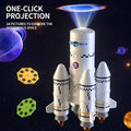 New Space Shuttle Rocket Toys For 3 4 5 6 7 8 9 Years Old Kids Science Educational Toys 5-in-1 STEM Aerospace Toys With 2 Astronauts Projection Lamp Space Adventure Toys Gift For Boys Girls 3+ - Space Exploration Play Edition