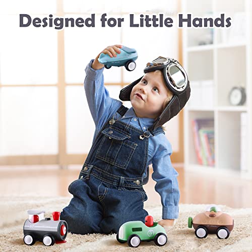 Promo Baby Car Toys W/ Lights Music Toddler Push And Go Friction Powered Toy Set Kids Electronic Submarines Vehicle Playset Birthday Gift For 12 18 Month 1 2 3 Years Old Boys Girls Infants - Ocean Adventure Play Edition