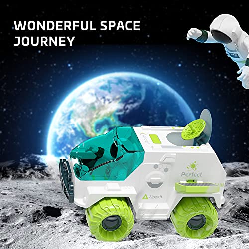 Cheap Space Shuttle Toys For 3 4 5 6 7 Year Old Boys Lights & Sounds Space Toys For Kids 3-5 With 2 Astronauts Toy Shuttle And Rover Spaceship Toys Playsets Birthday Easter Boys Girls - Space Exploration Play Edition
