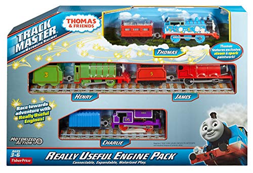 Price Thomas & Friends Really Useful Engine Pack Set Of 4 Motorized Toy Train Engines For Preschool Kids Ages 3 Years And Ol - Railway-Themed Play Edition